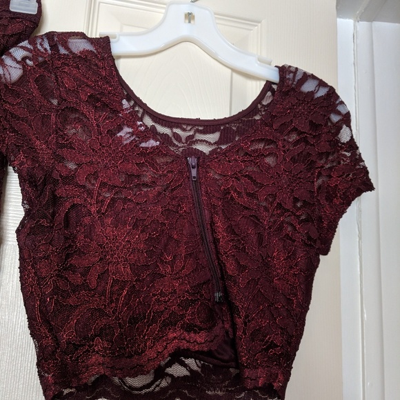 two peice prom dress - Picture 3 of 3